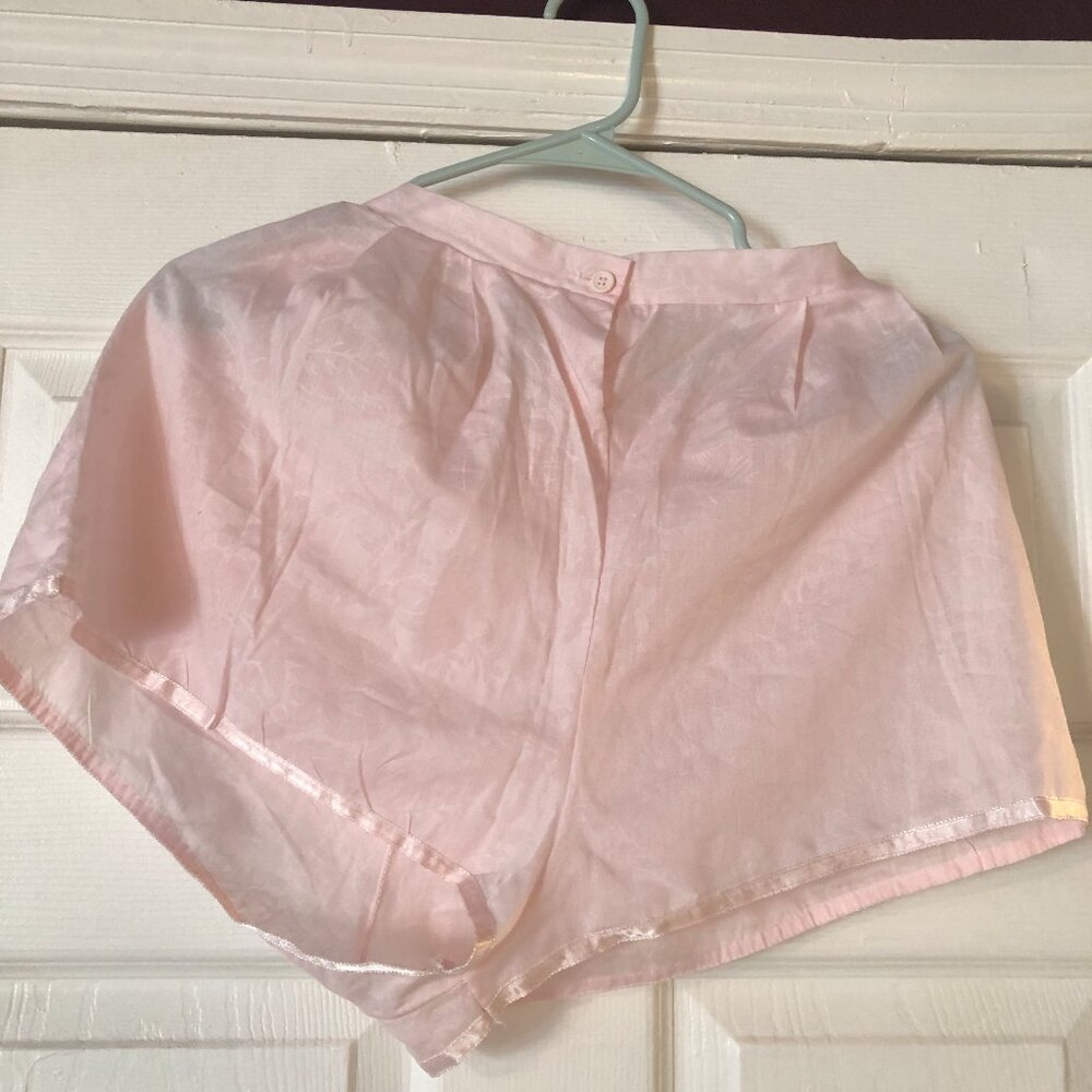 pink vintage pajama set - Picture 2 of 3